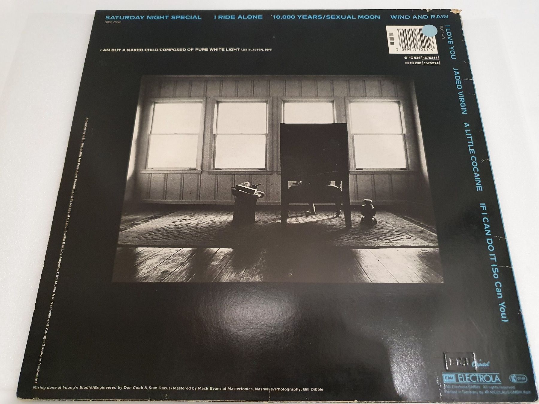 Dischi in vinile: Lee Clayton - Naked Child – Usato da Uster venduto da Vinyl-Leidenschaft 1