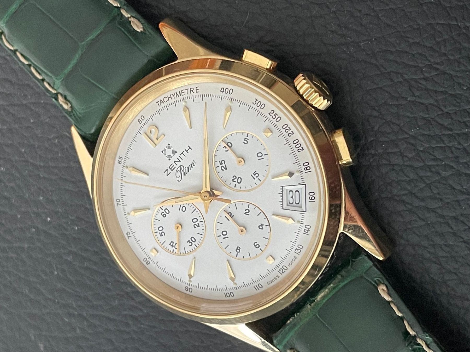 Zenith Orologi: Z E N I T H -  PRIME  Chronograph - Kal 420 – Usato da Rodersdorf venduto da luculus46 2