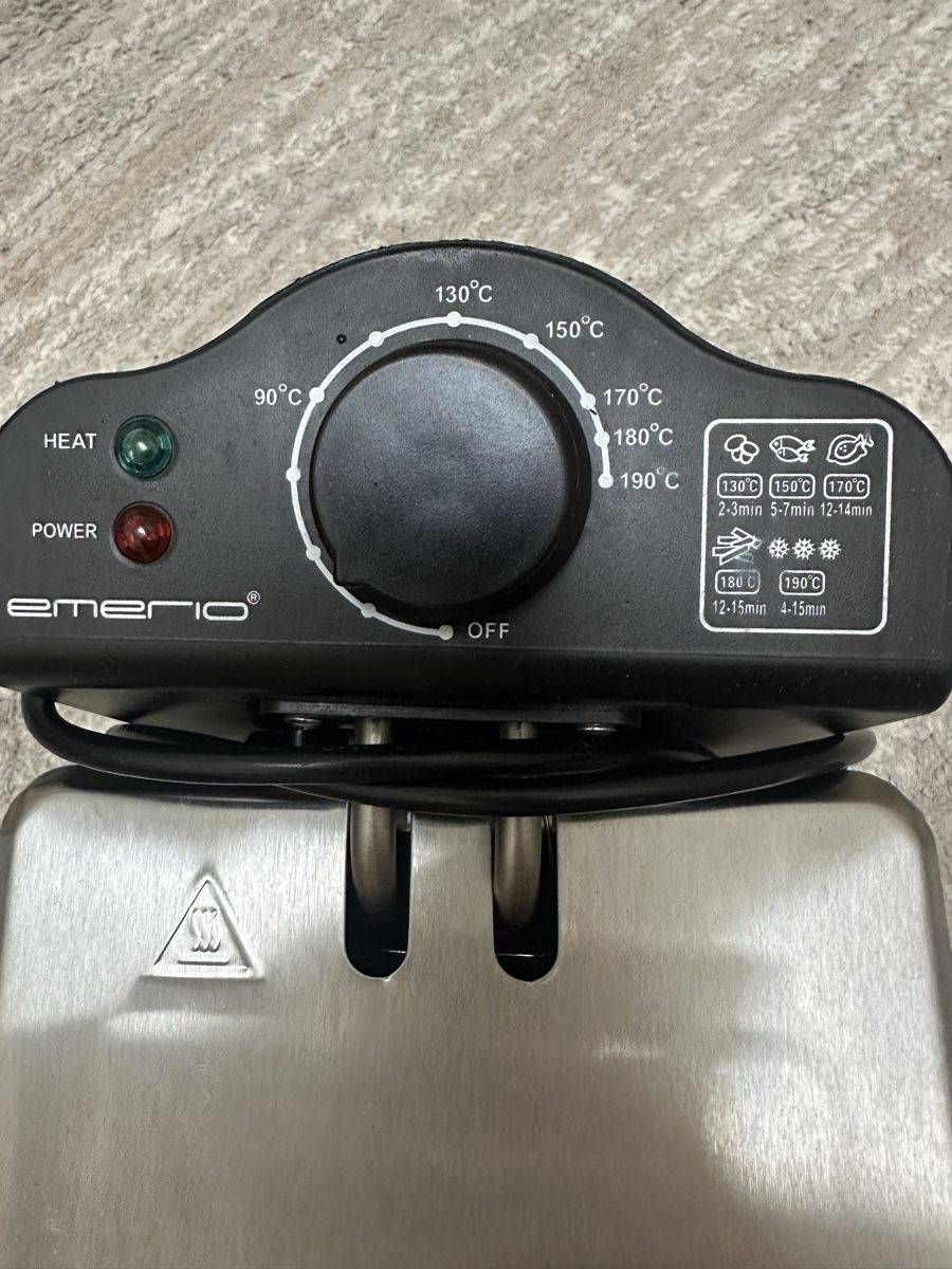 Elettrodomestici da cucina: Fritteuse Emerio DF-120482.5 2000W Edelstahl mit Korb – Nuovo (secondo la descrizione) da Zürich venduto da zah_8p5x 3