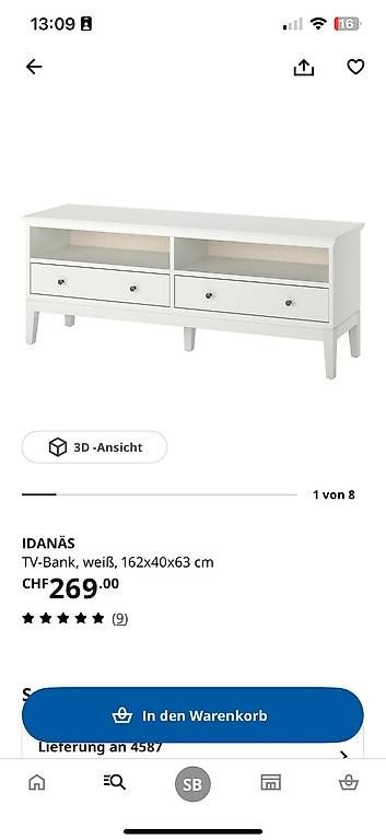 Mobili TV: Fernsehmöbel Ikea – Usato da Feldbrunnen venduto da sim_2kw2 3