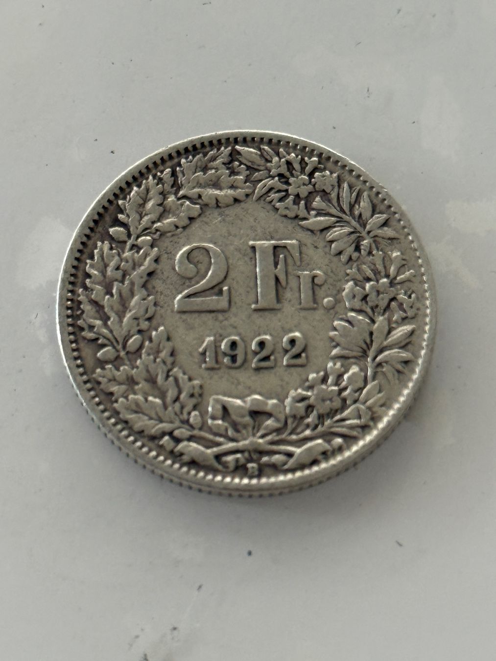 Tutti le monete: 2 Franken 1922  Rar – Usato da Wallisellen venduto da SWISS_SILVER1
