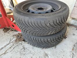 4x Winterräder BMW 1er 195/55R16
