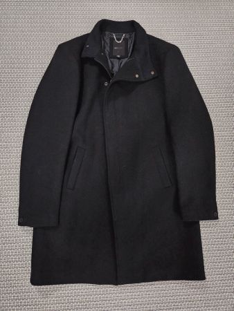 Wintermantel schwarz