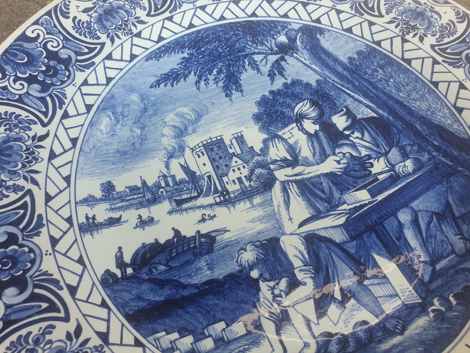 Piatti: Grosser Delft Teller – Usato da Flawil venduto da Naphtali 5