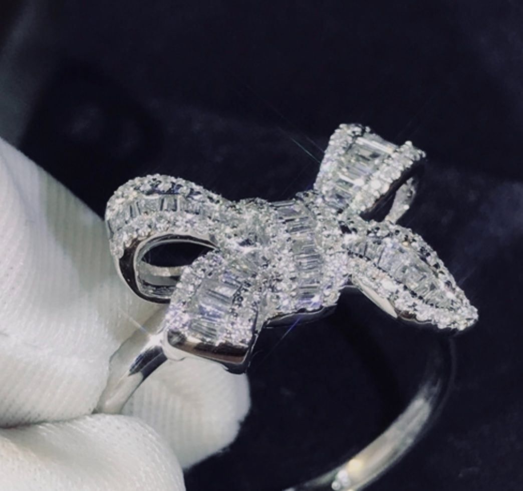 Anelli: Wunderschöner Ring Schleife – Nuovo (secondo la descrizione) da Winkel venduto da KaschmirArt 1