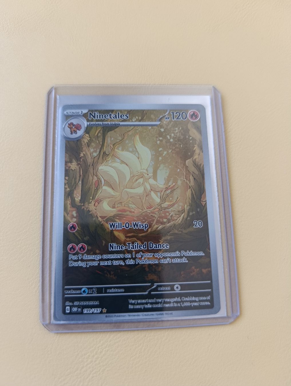 Pokémon Cartes à collectionner: Carte Pokémon Ninetales  199/197  – D'occasion à Yverdon-les-Bains par cashkiller