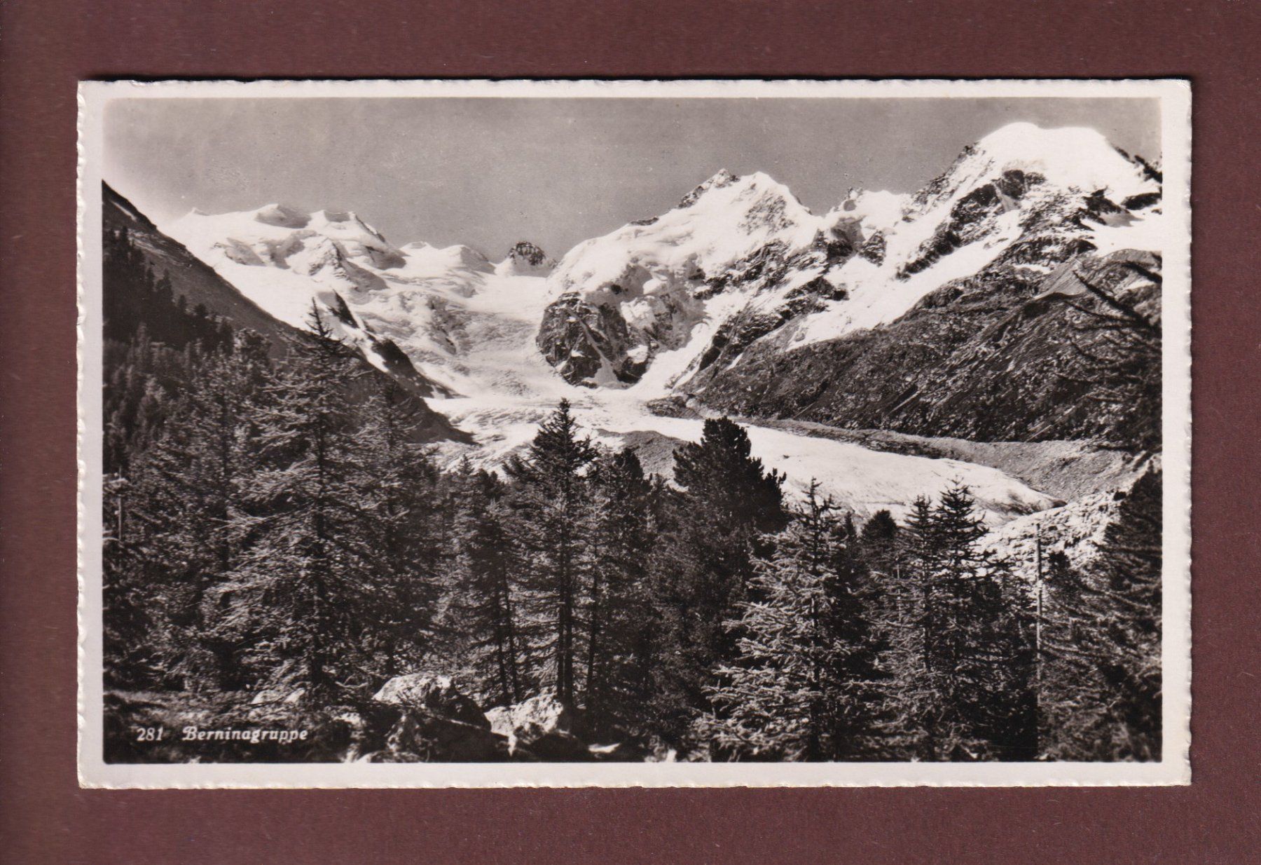 Cartoline postali: BERNINAGRUPPE - 1942 Feldpost – Usato da Pully venduto da nicecards-shop