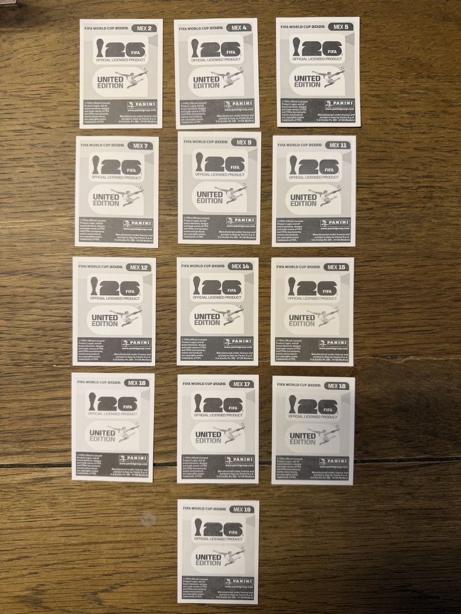 Panini Carte collezionabili: Panini WM 2026 Sticker Mexiko Diverse – Nuovo (secondo la descrizione) da Seengen venduto da Gegu2 1