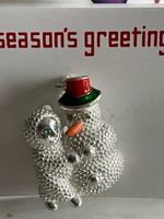 Mr. & Mrs. Snowman - Pin/Brosche