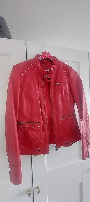Jacken: Lederjacke rot – Gebraucht aus Chur von mal_6m7r 1