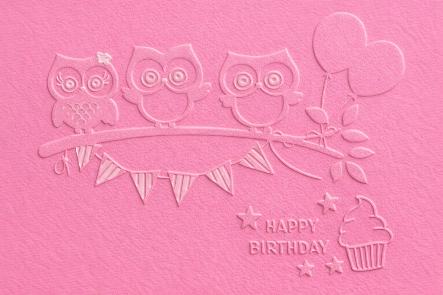 Sciablone: Neue Prägeschablone Eulen / Geburtstag – Nuovo e nell'imballaggio originale da Effretikon venduto da wenuss