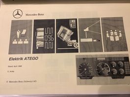 Mercedes-Benz Atego Elektrik, Kombi-Instrument 2000 ab 1998