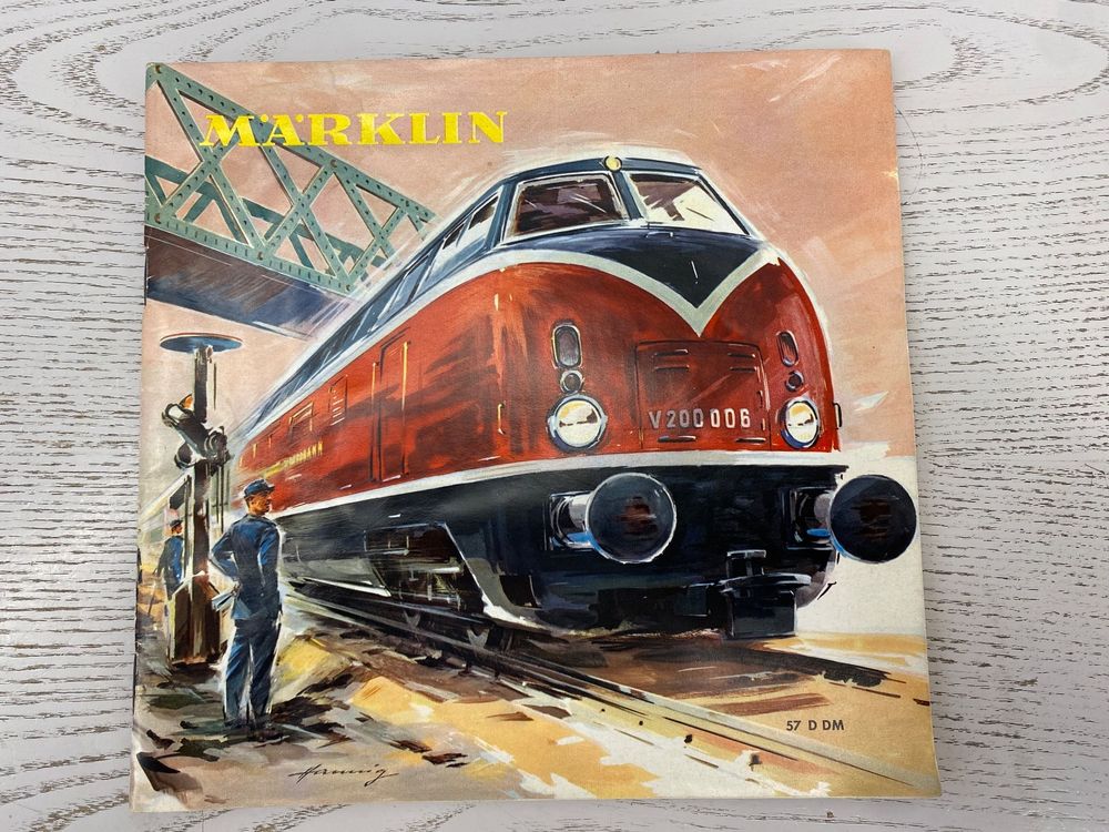 Lot Catalogues Baby-Trains 1954-1957 - VB, TAB, Märklin, Fleischmann