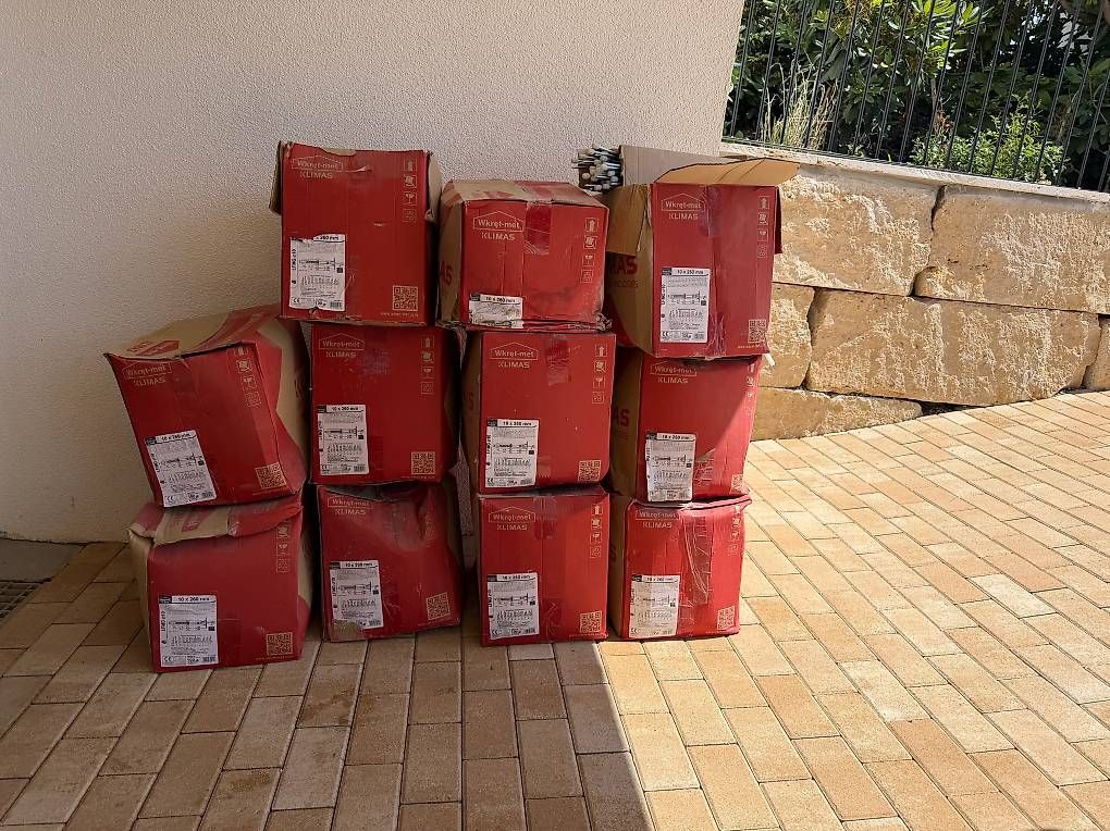 Tutti gli attrezzi: Fassaden Dübeln 1000 Stück – Nuovo e nell'imballaggio originale da Bellikon venduto da dso_l8md