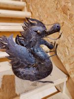 Gartendeko: Metall Drache für den Aussenbereich🐲Top!