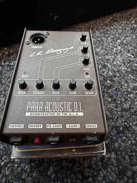 Strumenti musicali: L.R Baggs Para DI Acoustic Pre-Amp – Usato da Morges venduto da GvnMusic 2