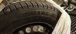 Stahlfelge mit Reifen 215/65 R16 