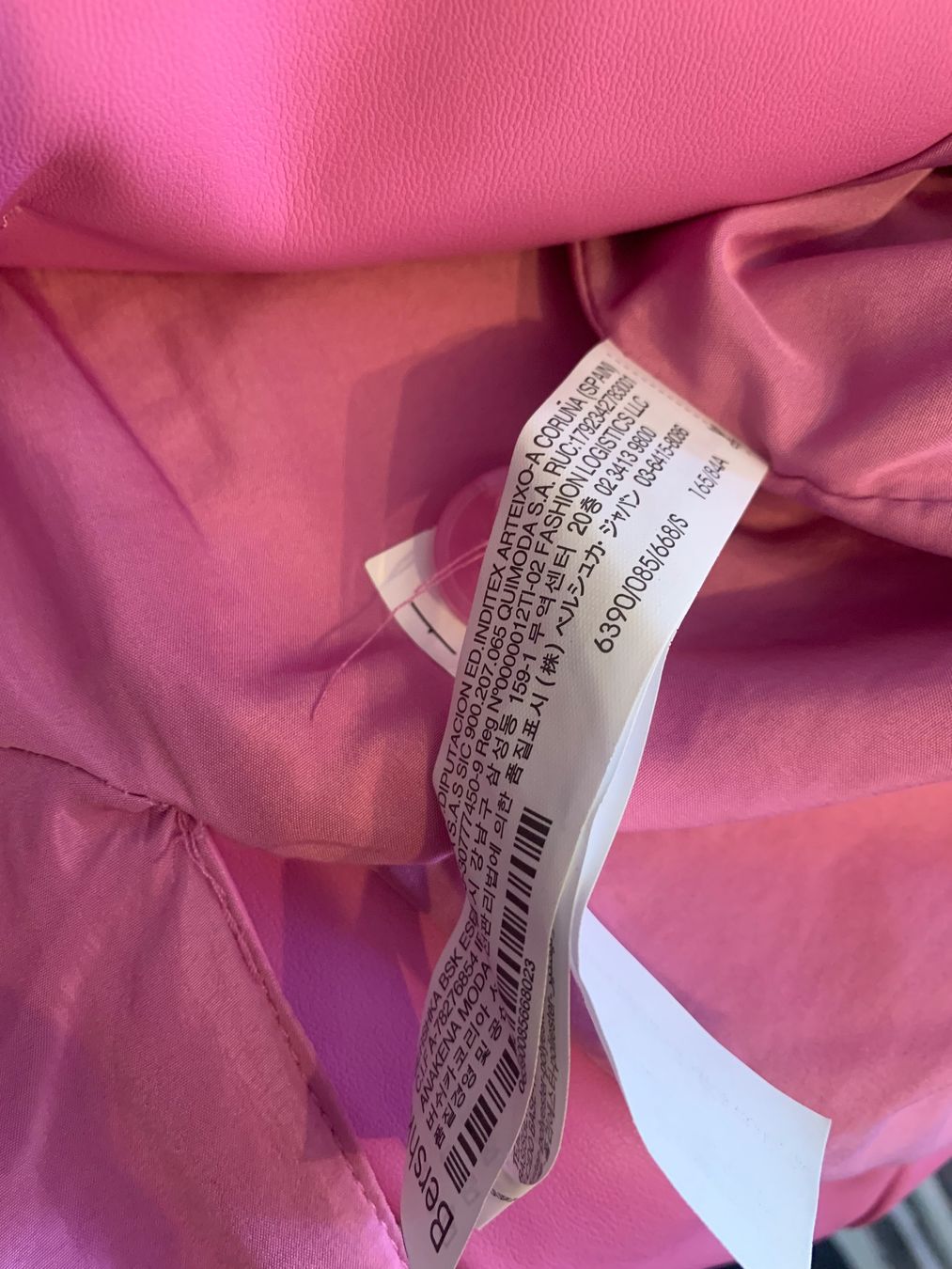 Bershka Giacche: Pinker Bershka Blazer in Lederoptik, Grösse S – Usato da Rosshäusern venduto da MiJoDoOl 5