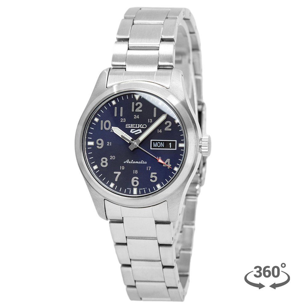 Seiko Orologi: Seiko SRPG29K1 5 Sport Blue Dial – Nuovo (secondo la descrizione) da Schindellegi venduto da harveystore