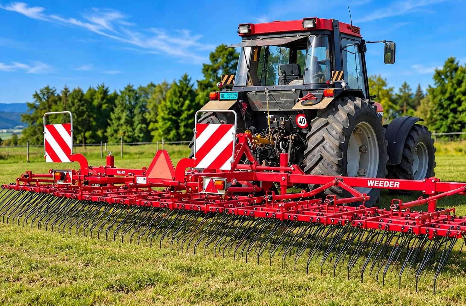 Tutte le macchine: HE VA Weeder Hackstriegel 7.5m – Usato da Tschugg venduto da Tschugger88 2