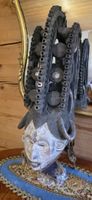 Kunstvolle Antike Igbo Maiden Spirit Maske Nr.3