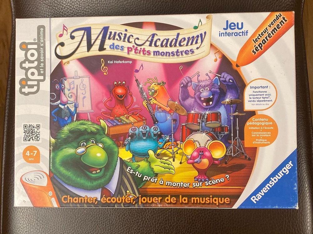 Tiptoi - Jeu Interactif - Music Academy des p'tits monstres