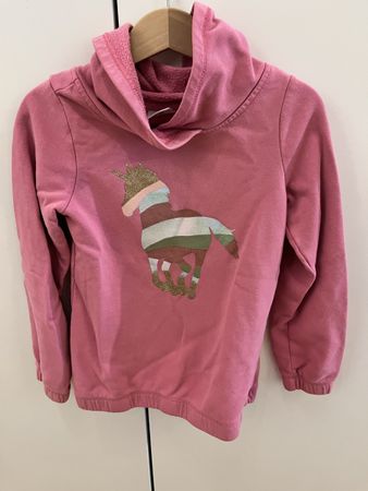 s.Oliver Hoodie rosa Einhorn Motiv guter Zustand