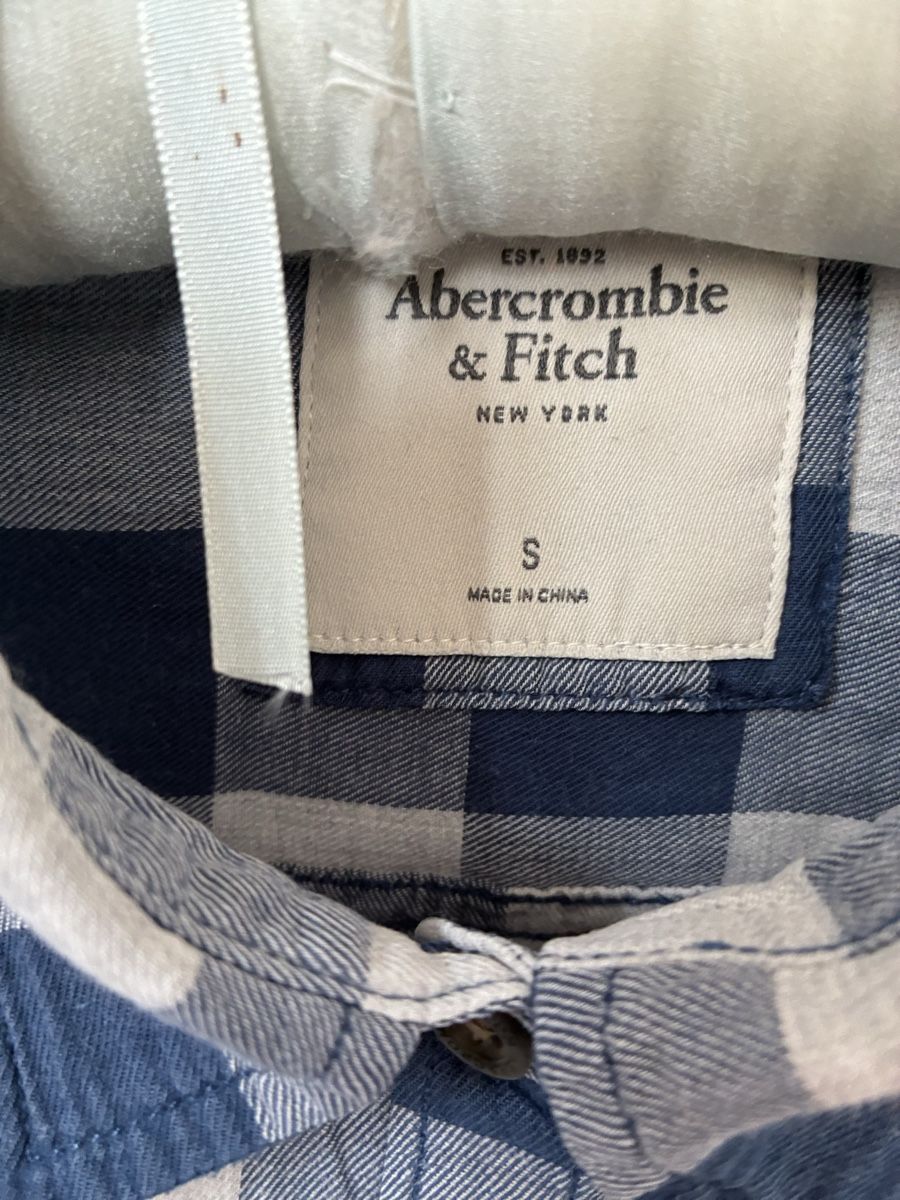 Abercrombie Camicette, T-shirt & Top: Abercrombie checkered shirt – Usato da Rüschlikon venduto da ant_5v7g 2