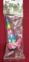 Rainbow Unicorn Horn for Horses, Dressage, Costume, Fun