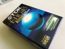 TDK VHS C Video Kassette  EHG45 orginalverpackt