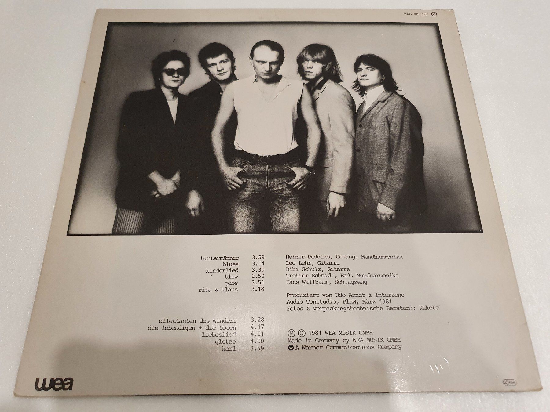 Dischi in vinile: Interzone – Interzone – Usato da Uster venduto da Vinyl-Leidenschaft 1
