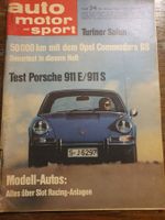 AMS 24/68 Porsche 911 E S BMW 2002 Alpina Opel Commodere xb