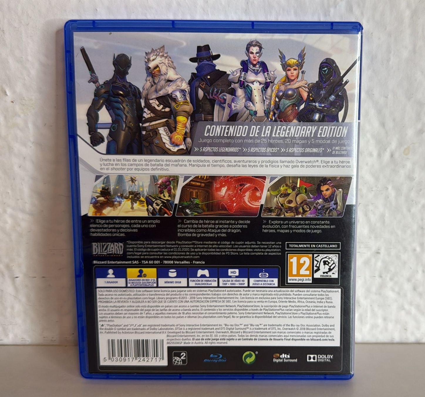 Spiele: PS4 Overwatch Legendary Edition Spiel  – Gebraucht aus Ehrendingen von lax21 1