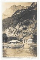Klönthal Gasthaus Vorauen mit do. Stempel