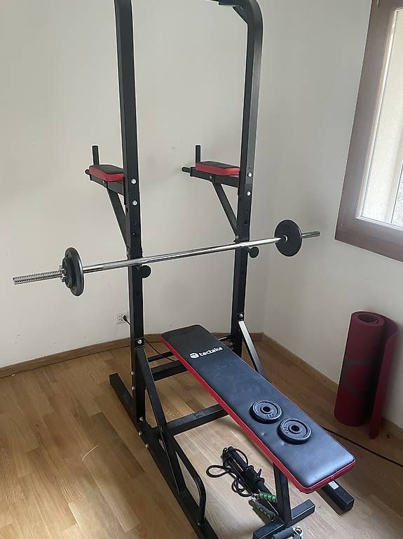 Hometrainer: Banc de musculation avec barres multifonction – Usato da Lutry venduto da sem_2hhz 1