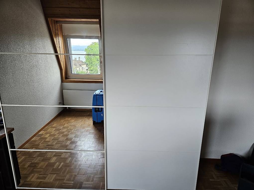 Armadi: Armoire dressing blanche / Large white wardrobe – Usato da Neuchâtel venduto da ray_69zr