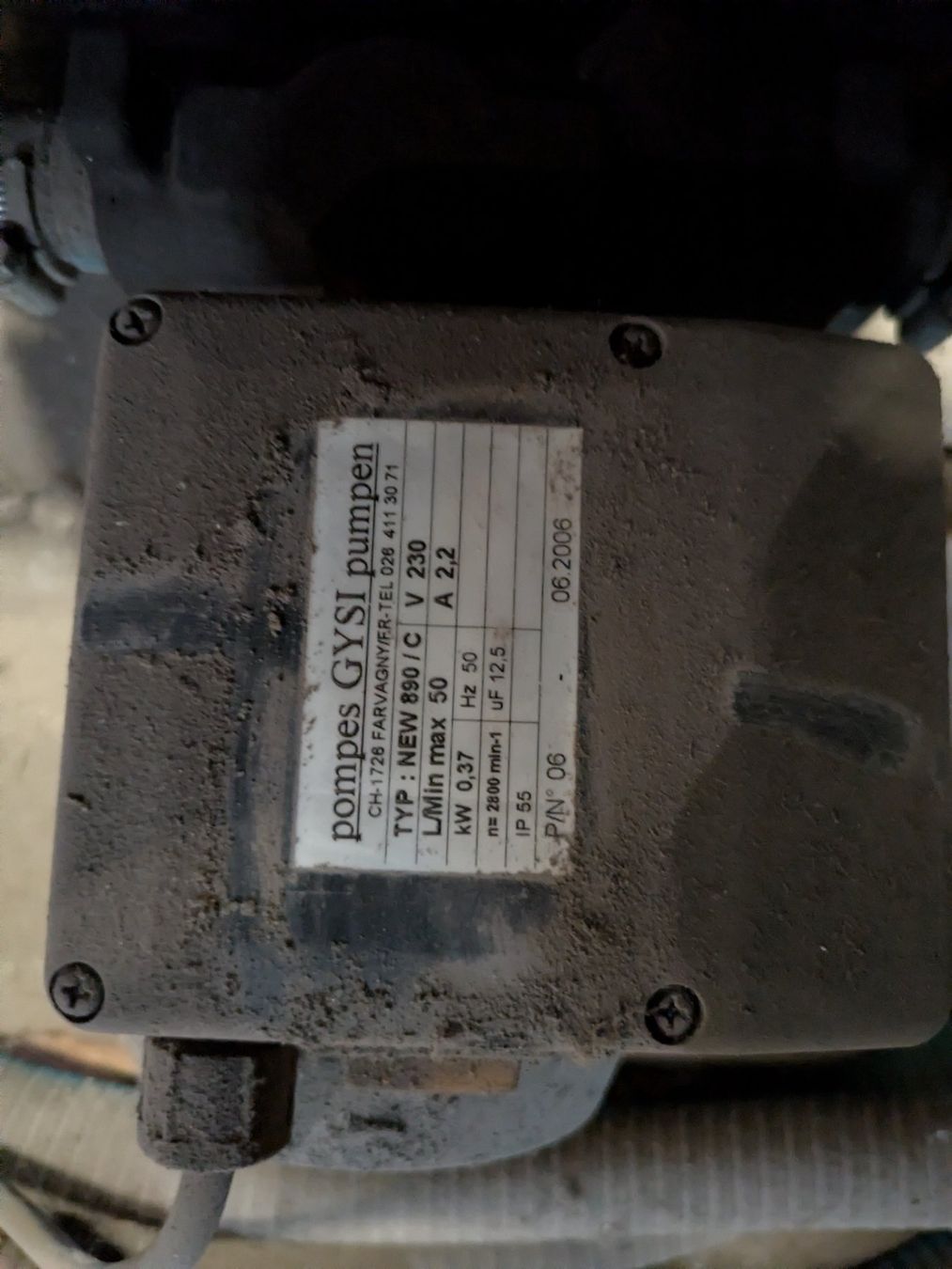 Sonstiges zum Sammeln & Seltenes: Zapfsäule elektrisch – Gebraucht aus Flamatt von WeibelAG 2