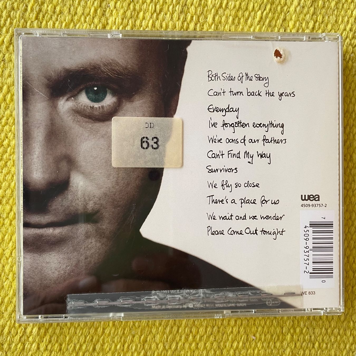 CDs: PHIL COLLINS GENESIS-BOTH SIDES – Gebraucht aus Rorschacherberg von CD-Roli 1