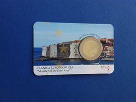 2 Euros Kroatien 2023 Introduction of Euro