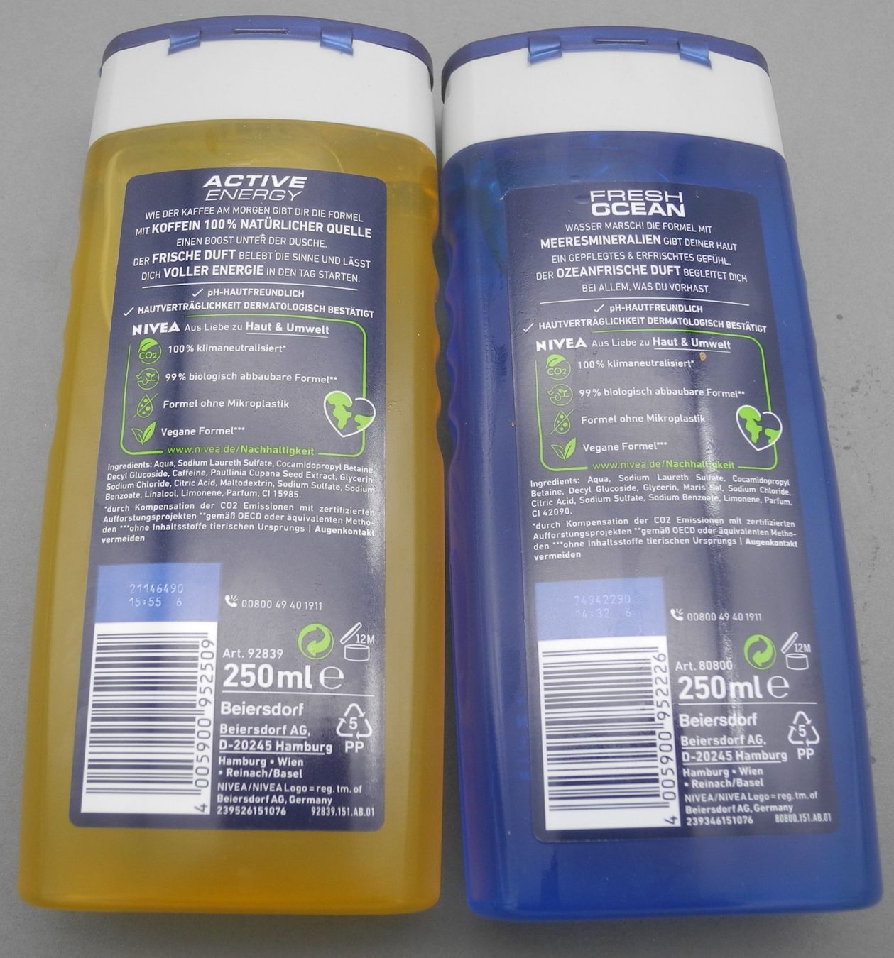Nivea Duschen: 4 x Nivea Men Duschmittel Duschgel, Nr. 54a – Neu (gemäss Beschreibung) aus Kottwil von Crazyrolf 2
