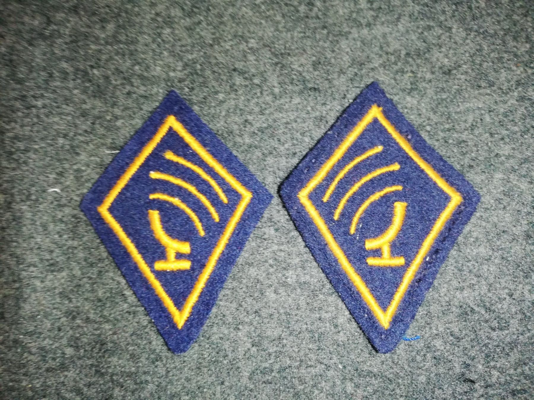 Schweizer Armee Placchette & Badge: Insignes de col Armée Suisse – Usato da Romanel-sur-Lausanne venduto da A559JBB