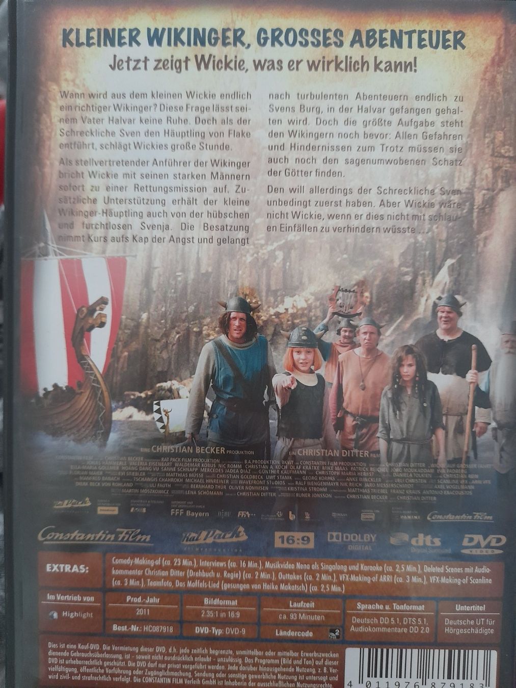 Tutti i DVDs: DVD Wickie auf grosser Fahrt – Usato da Eiken venduto da Lashar 1