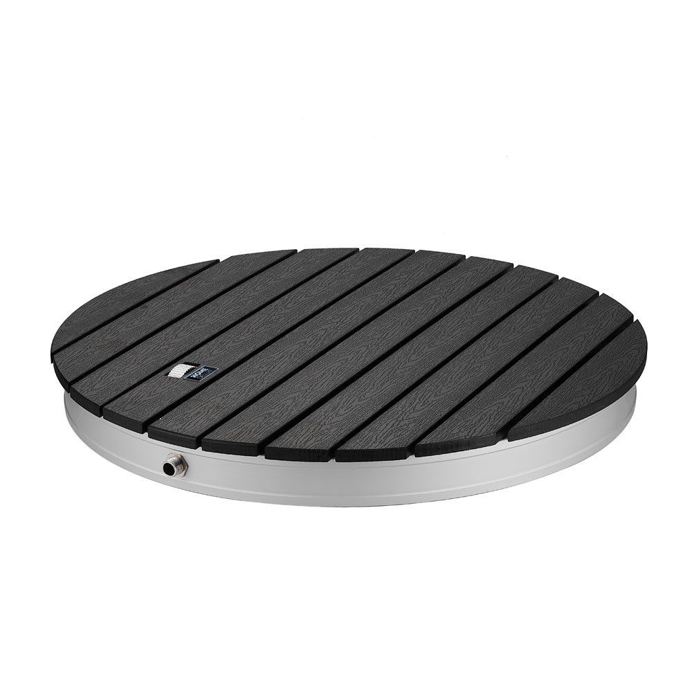 Docce: WPC Bodendusche CARLA - Anthrazit - ⌀70,5cm – Nuovo e nell'imballaggio originale da Wallenwil venduto da toesstal-vertrieb 3