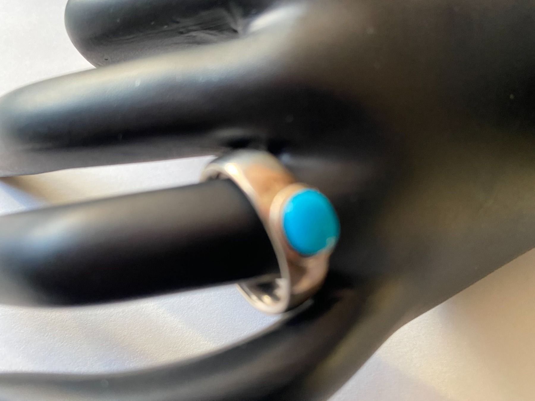 Ringe: Ring, Silber/Türkis, Durchm. 54mm, (40) – Neu (gemäss Beschreibung) aus Muri b. Bern von Silberqualle