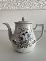 alte, chinesische Porzellan Teekanne 