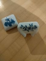 Ringdose Vintage - blau weiss