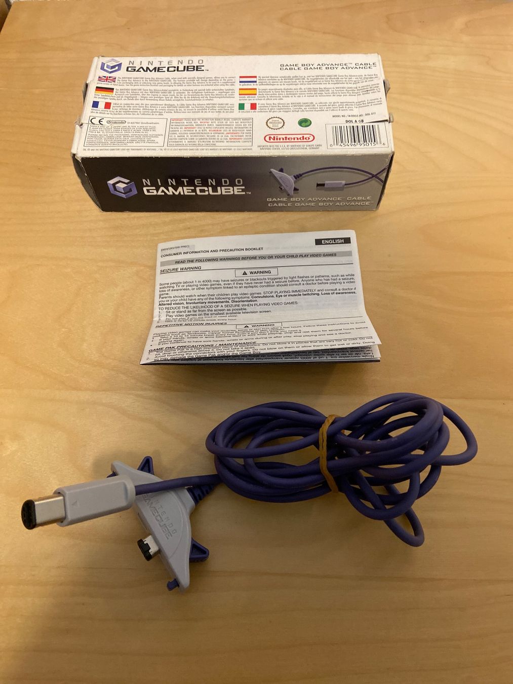 Nintendo Console: Nintendo GameBoy Advance GameCube Cable - Kabel / Link – Usato da Frauenfeld venduto da golfdude 7