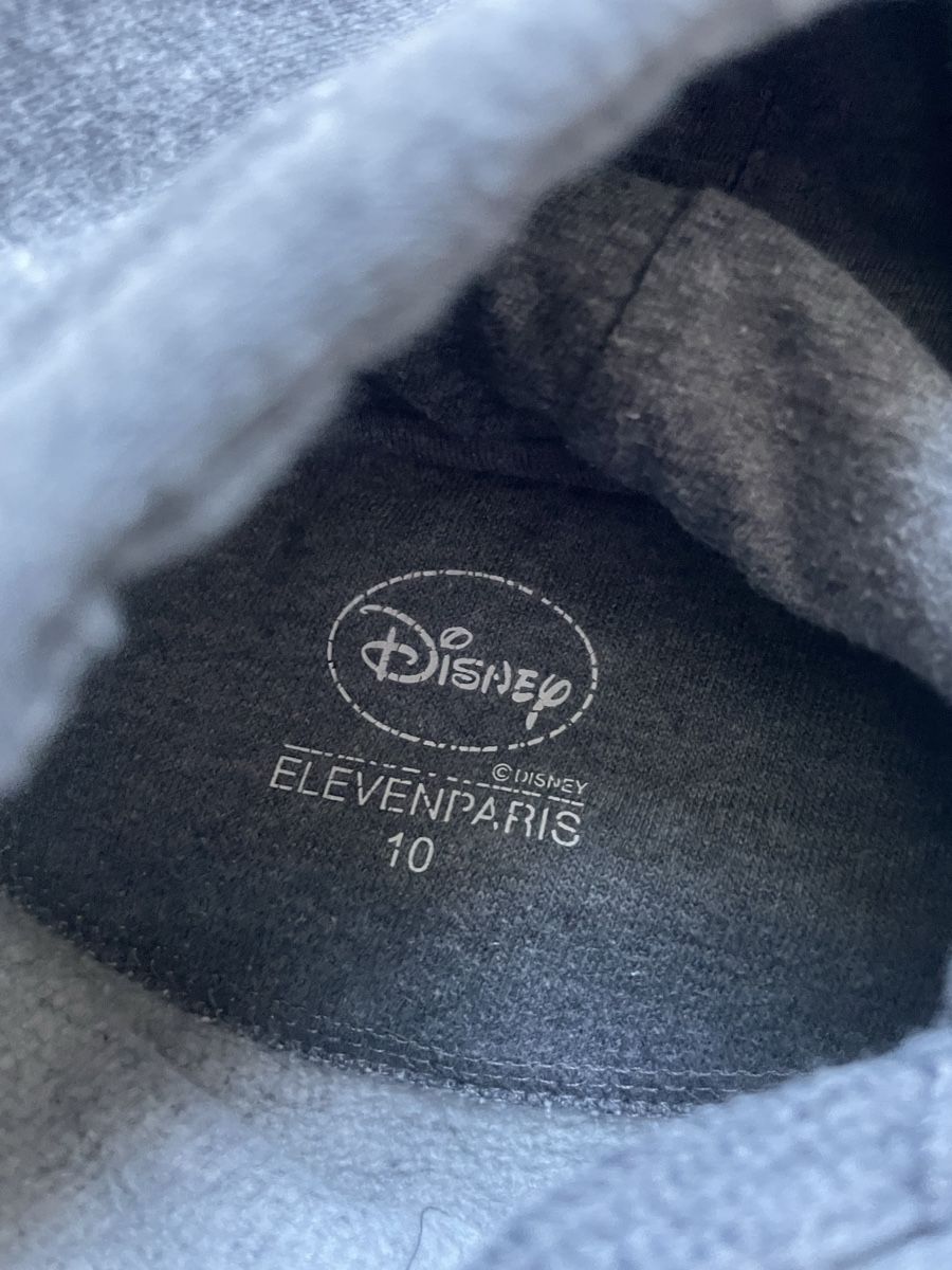Maglioni & Felpe: Sweat à capuche Eleven Paris Disney gris taille 10 ans – Usato da Versoix venduto da Pti-pois 2