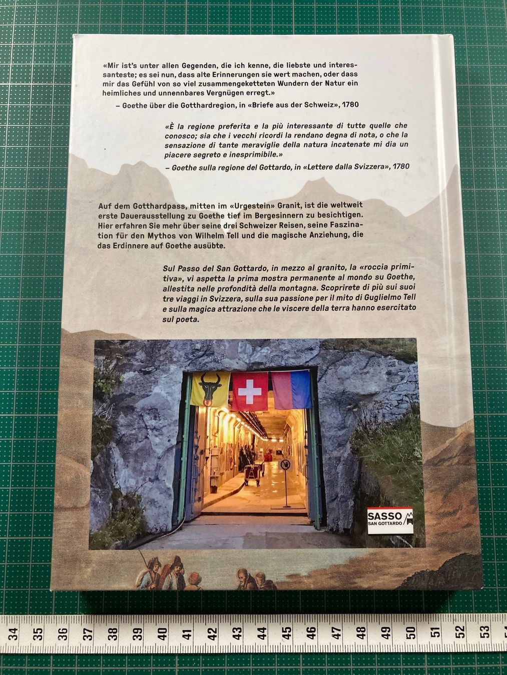 Bücher: Goethe am Gotthard - Museo Sasso San Gottardo – Gebraucht aus Lenzburg von fh1 1