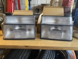 VW Jetta 2 Heckleuchten weiss neuwertig